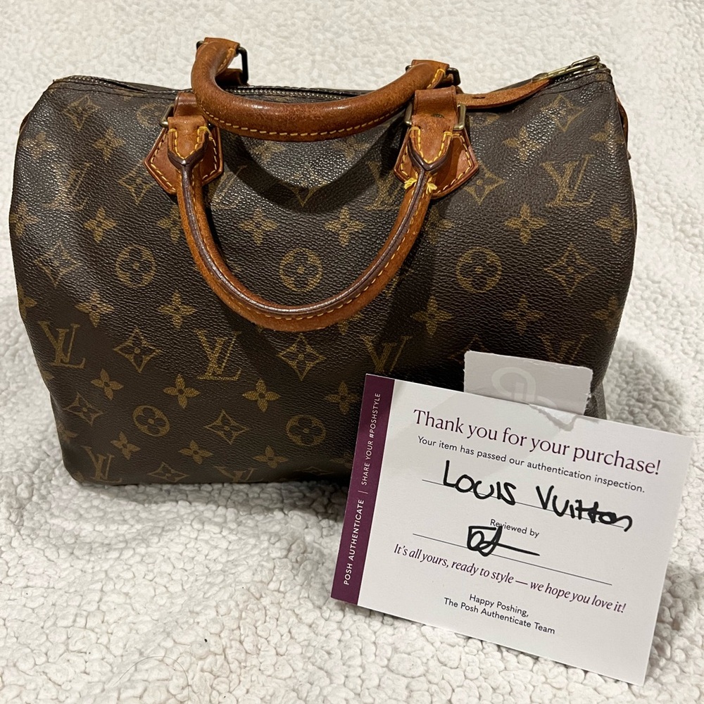 Louis Vuitton Monogram Speedy
